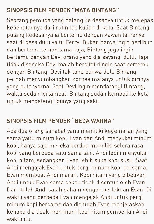 Contoh sinopsis pendek 57 koleksi gambar