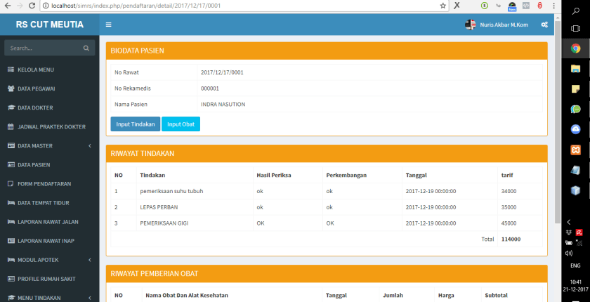 Contoh Sistem Informasi Berbasis Web - KibrisPDR