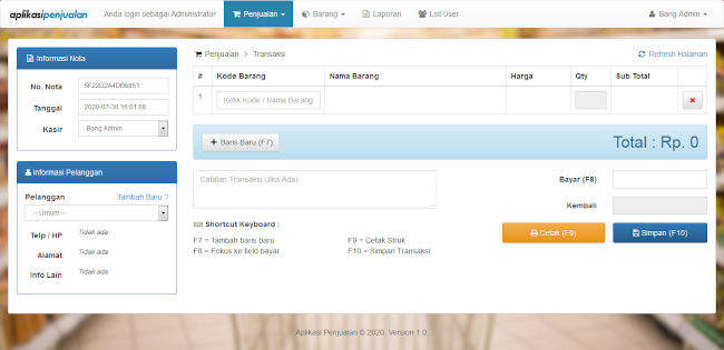 Detail Contoh Sistem Informasi Berbasis Web Nomer 13