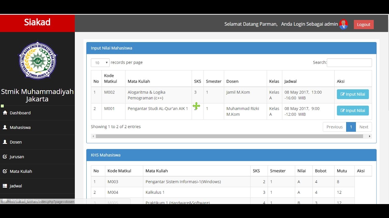 Detail Contoh Sistem Informasi Berbasis Web Nomer 6