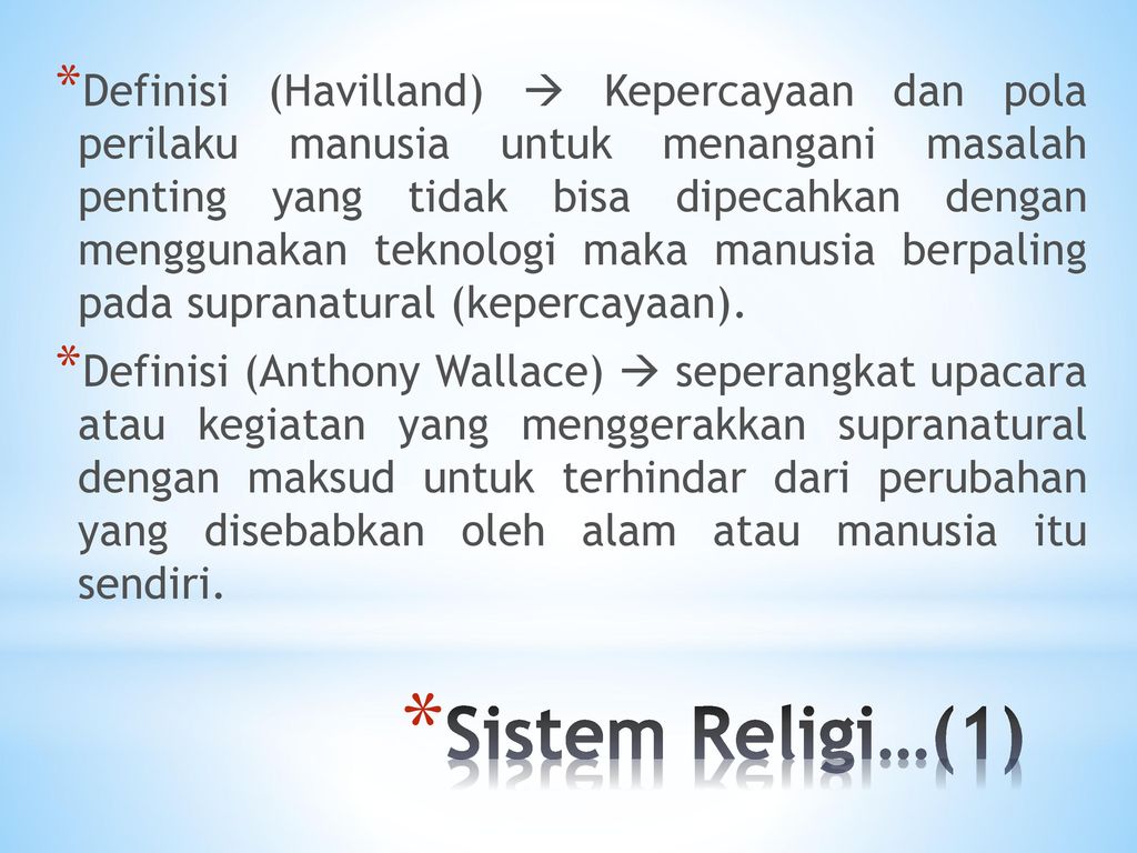 Detail Contoh Sistem Religi Nomer 38