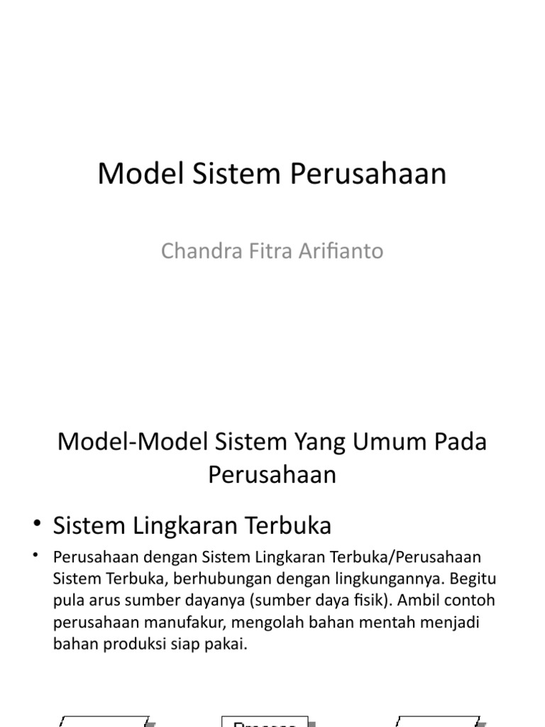 Detail Contoh Sistem Terbuka Nomer 51