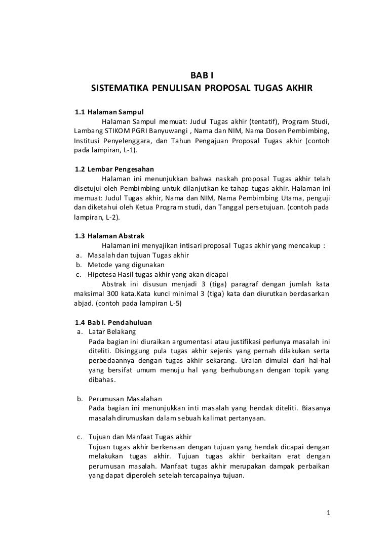 Detail Contoh Sistematika Penulisan Nomer 6