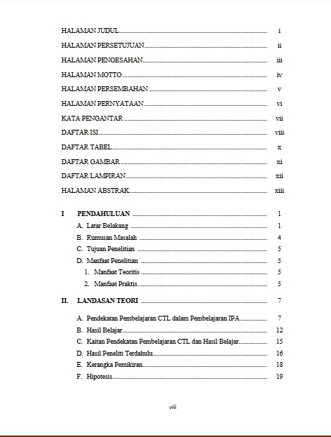 Detail Contoh Sistematika Penulisan Makalah Nomer 5