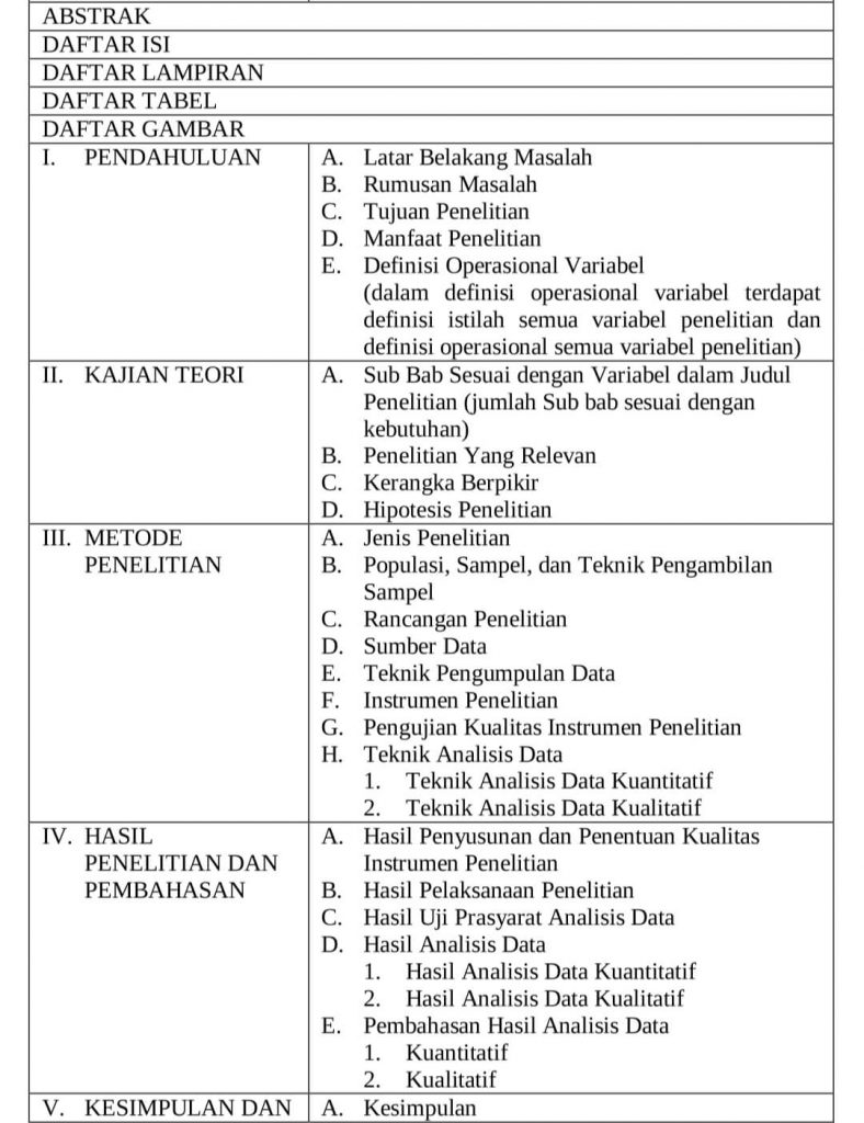 Detail Contoh Sistematika Penulisan Makalah Nomer 40