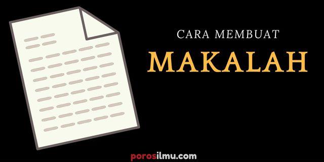 Detail Contoh Sistematika Penulisan Makalah Nomer 52