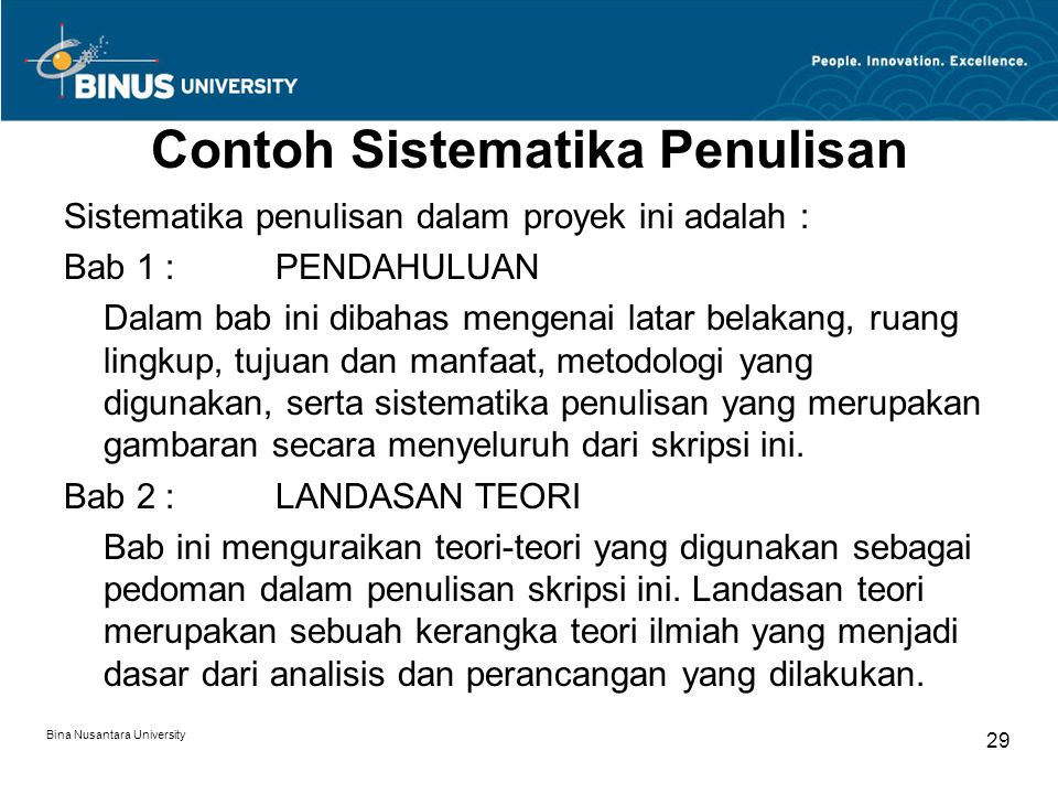 Detail Contoh Sistematika Penulisan Skripsi Nomer 51