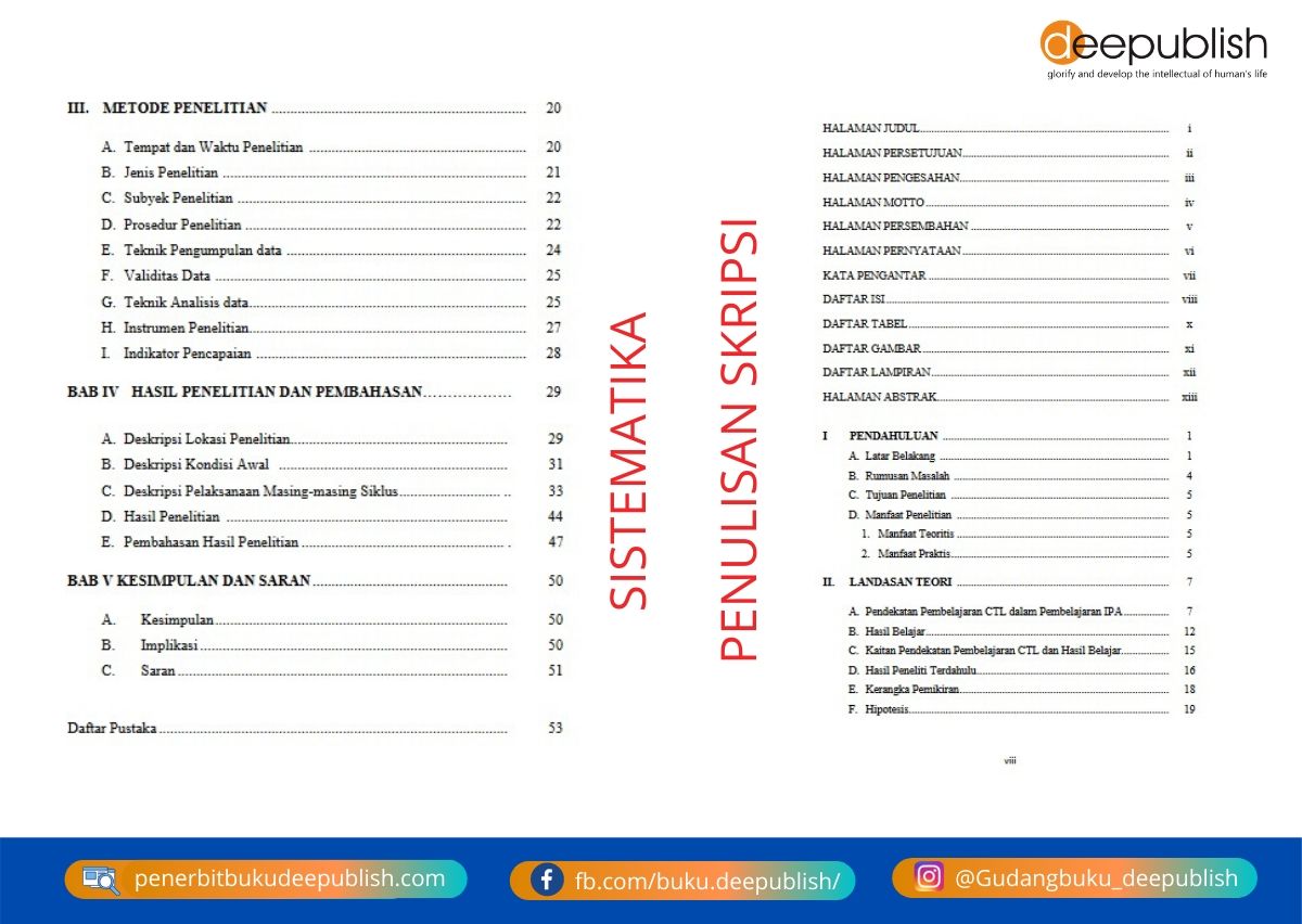 Detail Contoh Sistematika Penulisan Skripsi Nomer 8