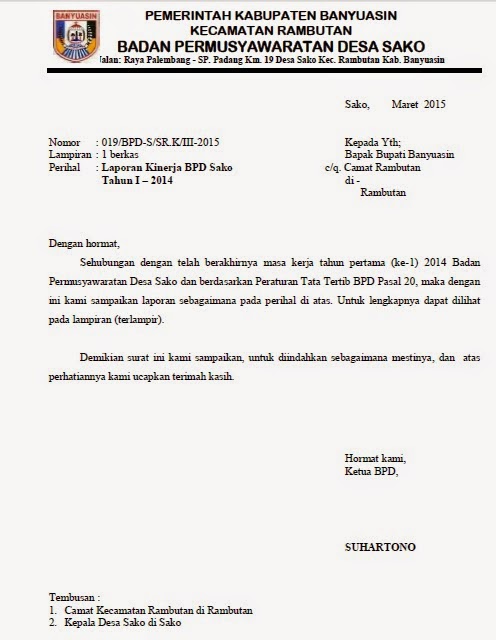 Detail Contoh Sk Bpd Nomer 28