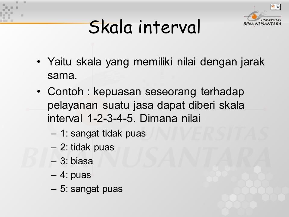 Detail Contoh Skala Interval Nomer 5