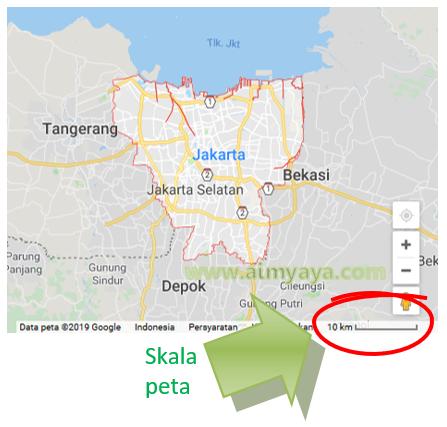 Detail Contoh Skala Peta Nomer 7