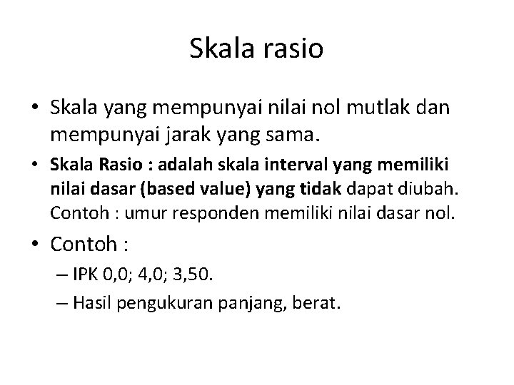 Detail Contoh Skala Rasio Nomer 25