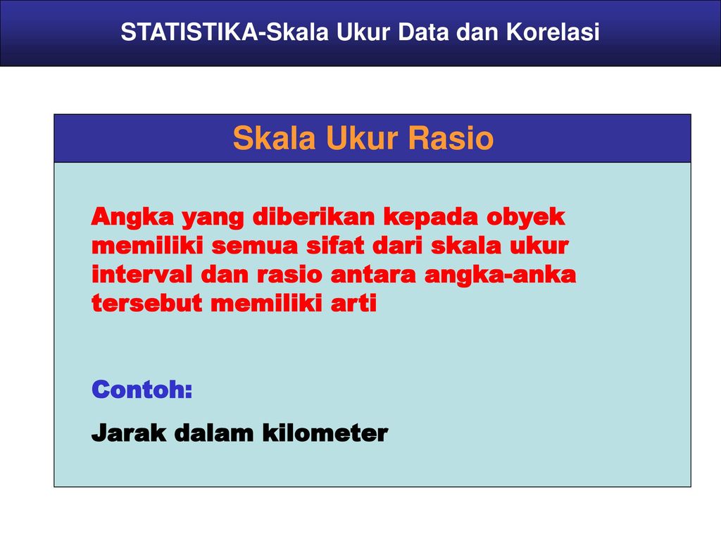 Detail Contoh Skala Rasio Dalam Statistik Nomer 24