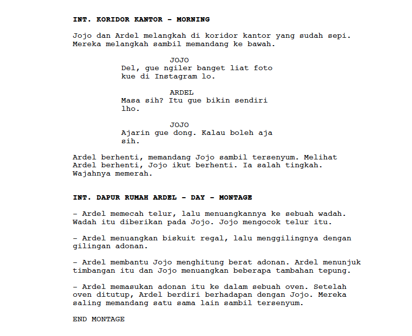 Detail Contoh Skenario Film Pendek Nomer 44