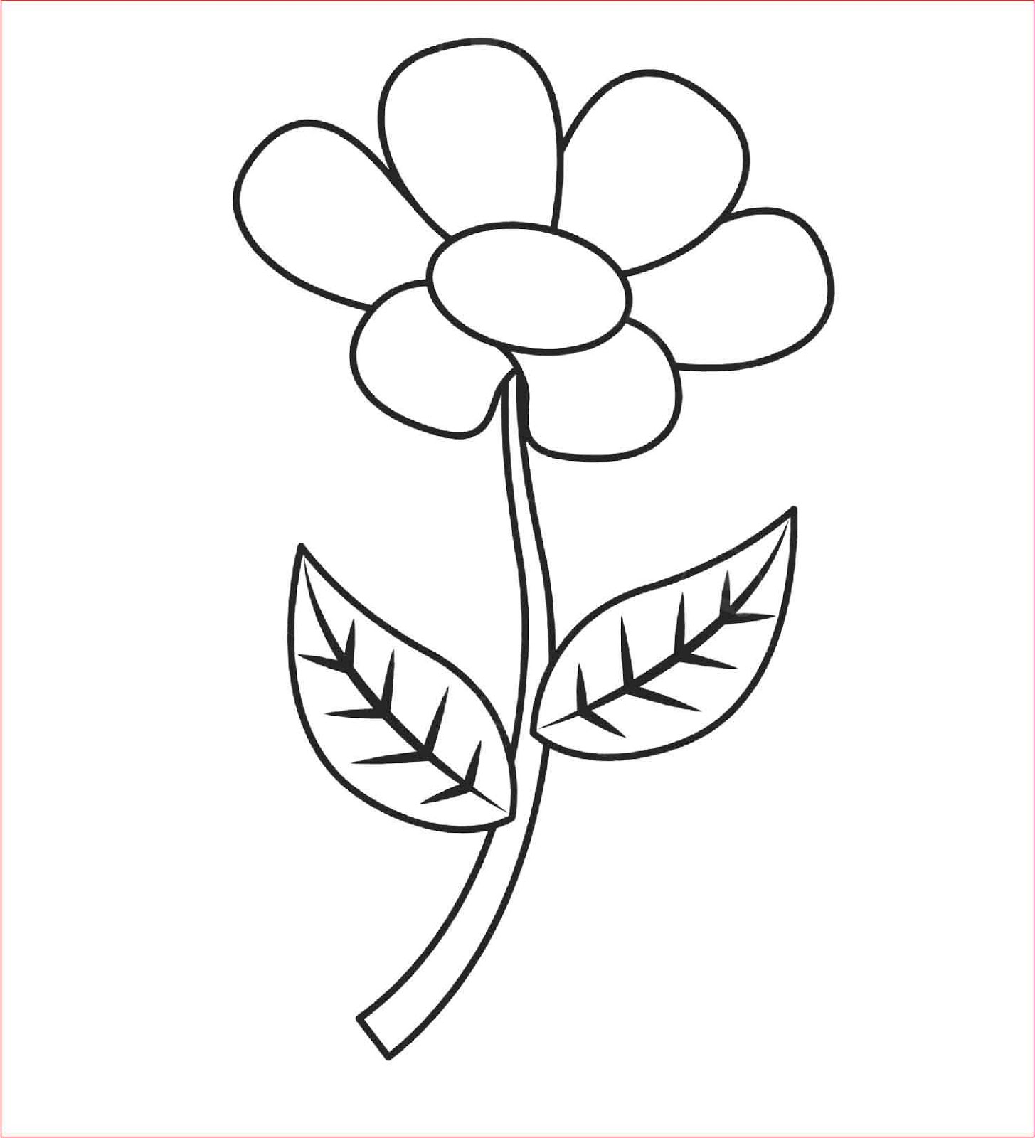 Detail Contoh Sketsa Gambar Bunga Yang Mudah Digambar Nomer 6
