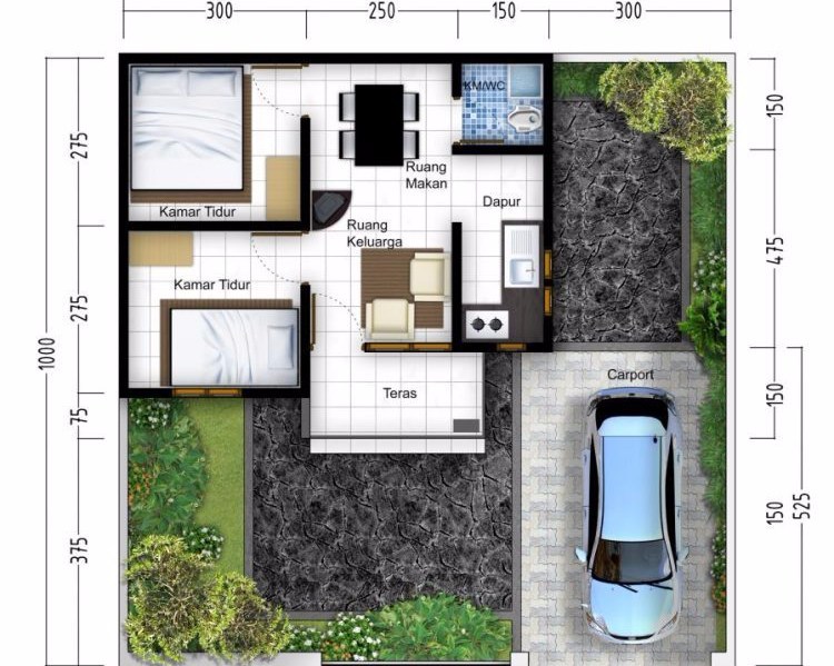 Detail Contoh Sketsa Rumah Minimalis Nomer 2