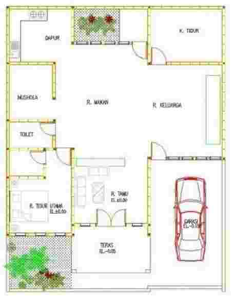 Detail Contoh Sketsa Rumah Minimalis Nomer 29