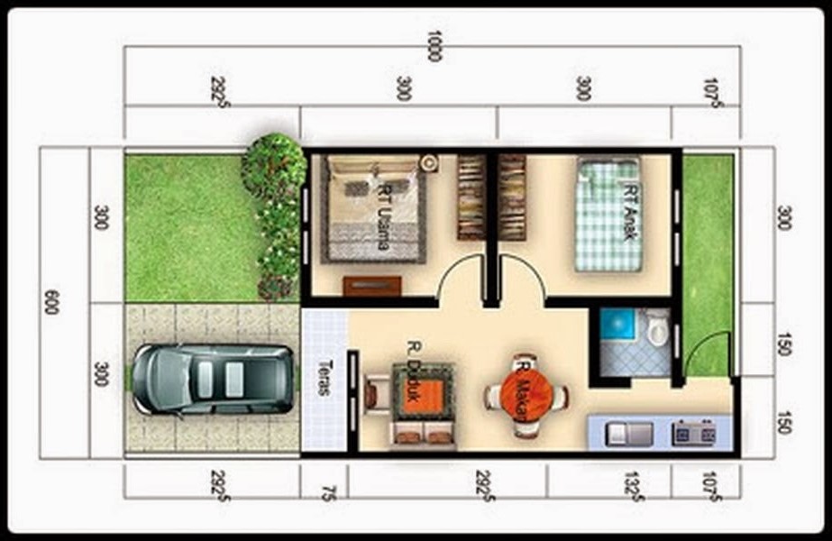 Detail Contoh Sketsa Rumah Minimalis Nomer 46