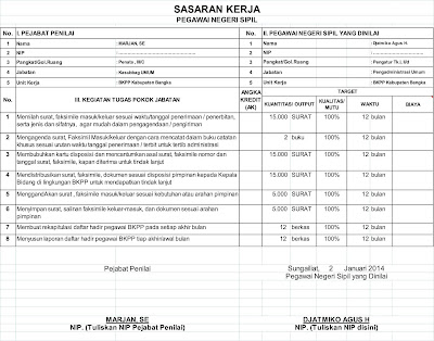 Detail Contoh Skp Pengelola Kepegawaian Nomer 13