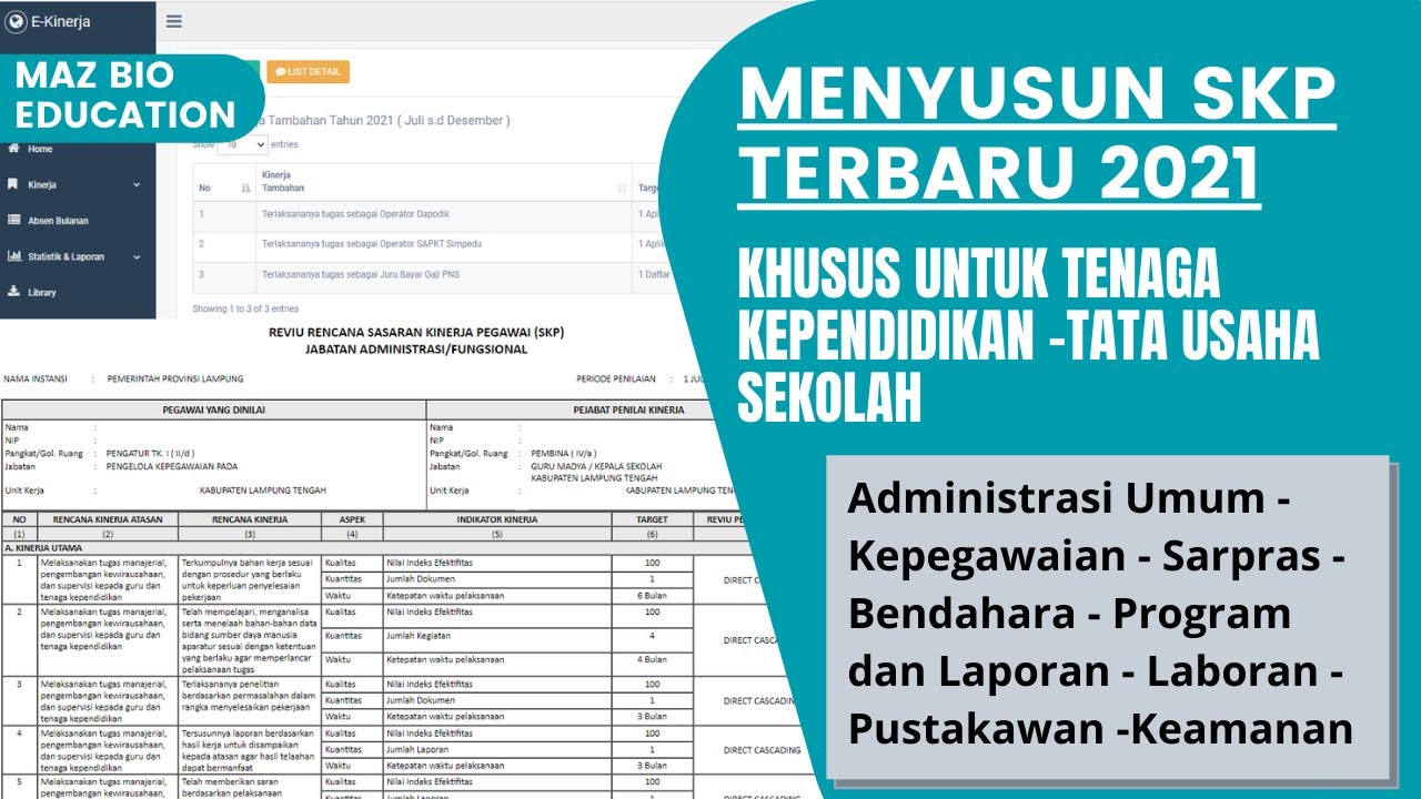 Detail Contoh Skp Staf Tata Usaha Nomer 12