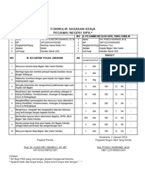 Detail Contoh Skp Staf Tata Usaha Nomer 10