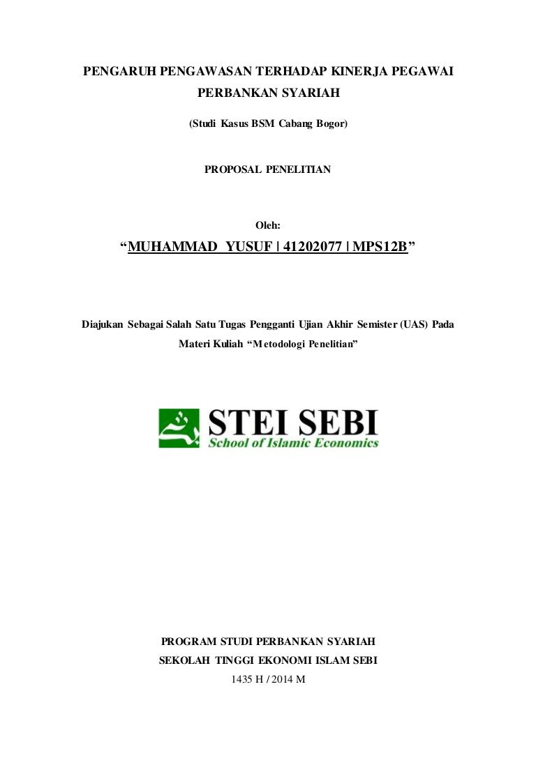 Detail Contoh Skripsi Perbankan Syariah Nomer 26