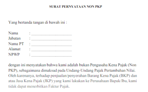 Detail Contoh Skt Pajak Nomer 37