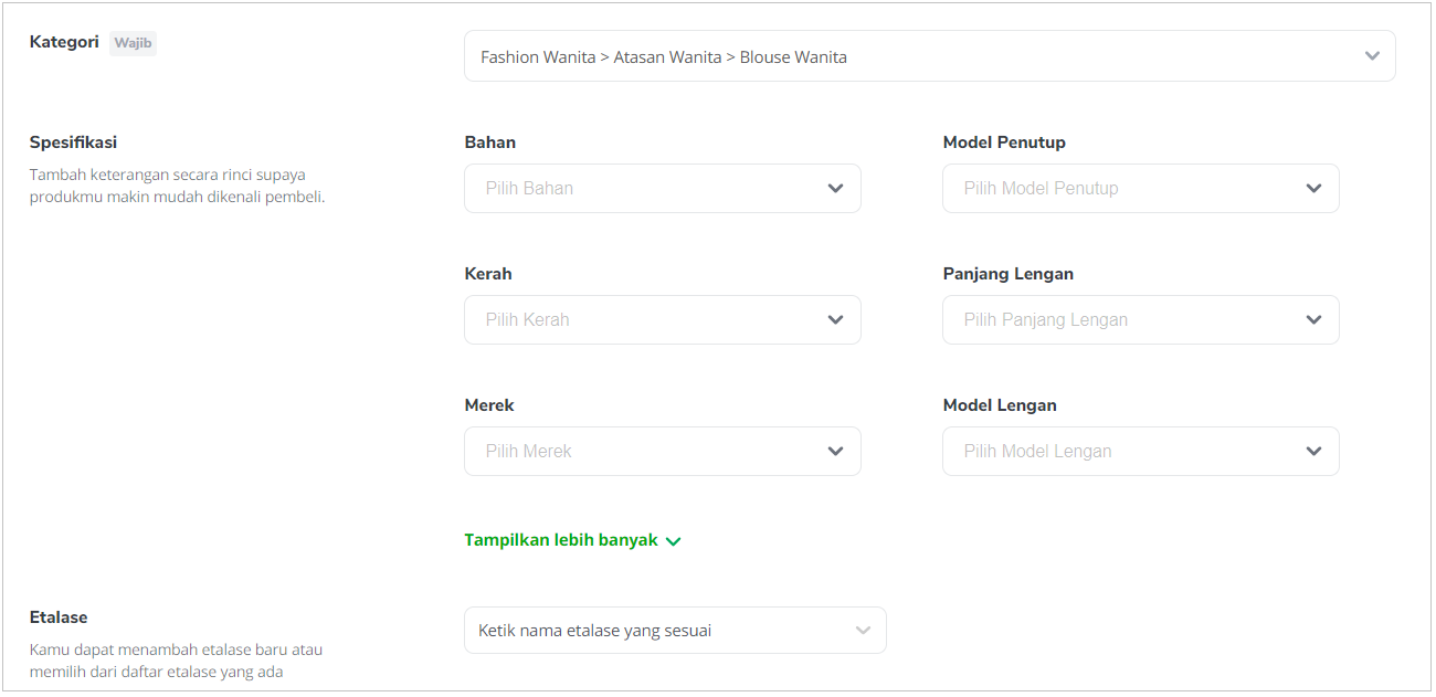 Detail Contoh Sku Produk Tokopedia Nomer 43