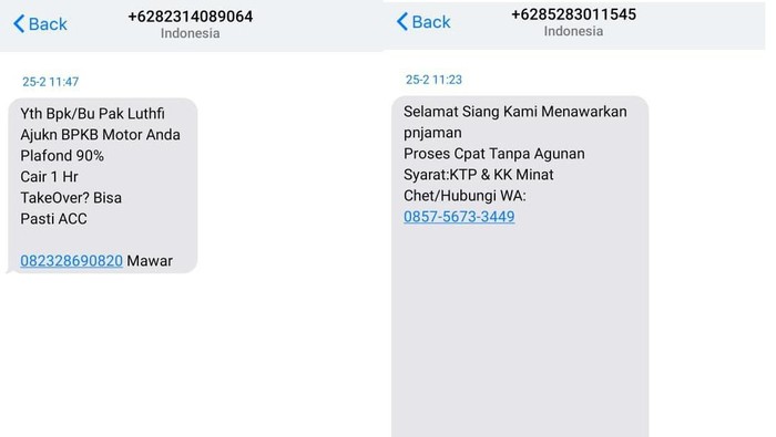 Detail Contoh Sms Ancaman Nomer 22