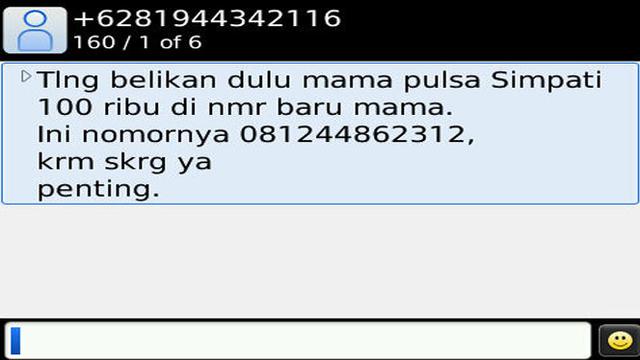 Detail Contoh Sms Penipuan Nomer 50