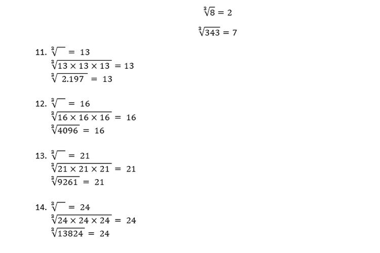 Detail Contoh Soal Akar Pangkat 3 Nomer 33