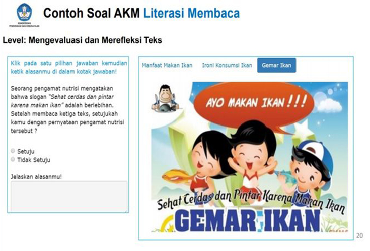 Detail Contoh Soal Akm Literasi Nomer 9