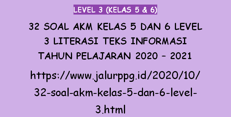 Detail Contoh Soal Akm Sd Kelas 5 Nomer 34