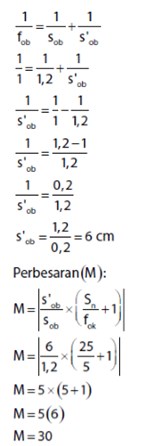 Detail Contoh Soal Alat Optik Nomer 8