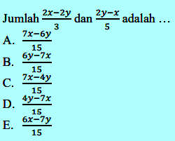 Detail Contoh Soal Aljabar Nomer 12