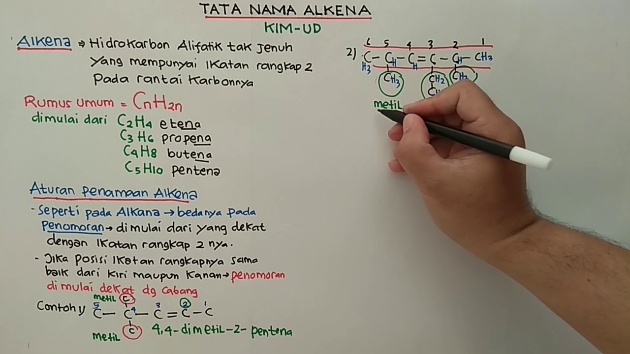 Detail Contoh Soal Alkena Nomer 54