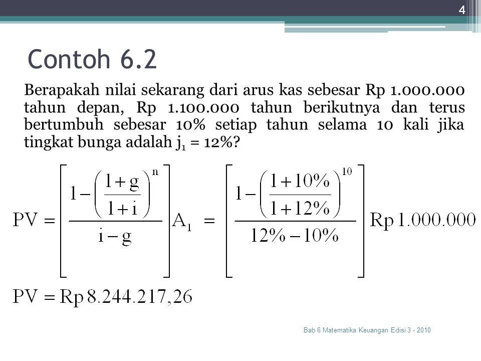 Detail Contoh Soal Anuitas Manajemen Keuangan Nomer 5