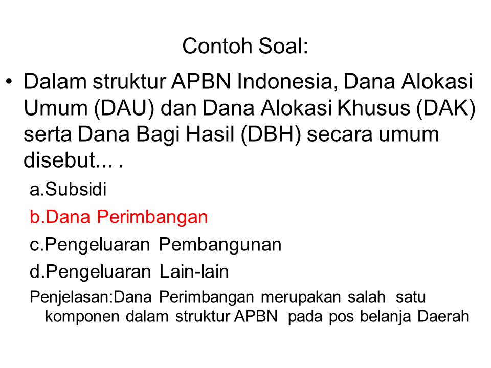 Detail Contoh Soal Apbn Nomer 27