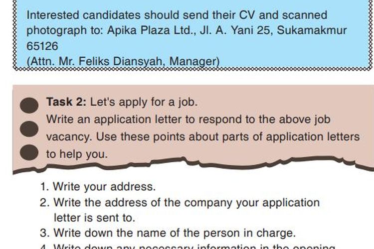 Detail Contoh Soal Application Letter Kelas 12 Nomer 27