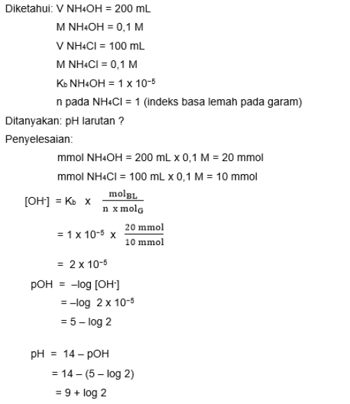 Detail Contoh Soal Asam Lemah Nomer 17