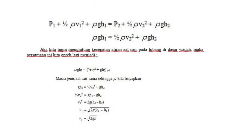 Detail Contoh Soal Asas Bernoulli Nomer 23