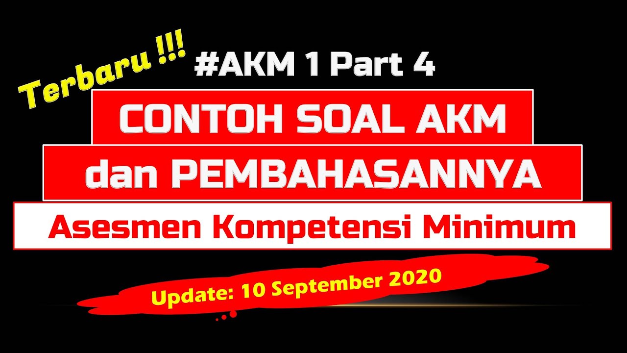 Detail Contoh Soal Asesmen Kompetensi Minimum Sma Nomer 47