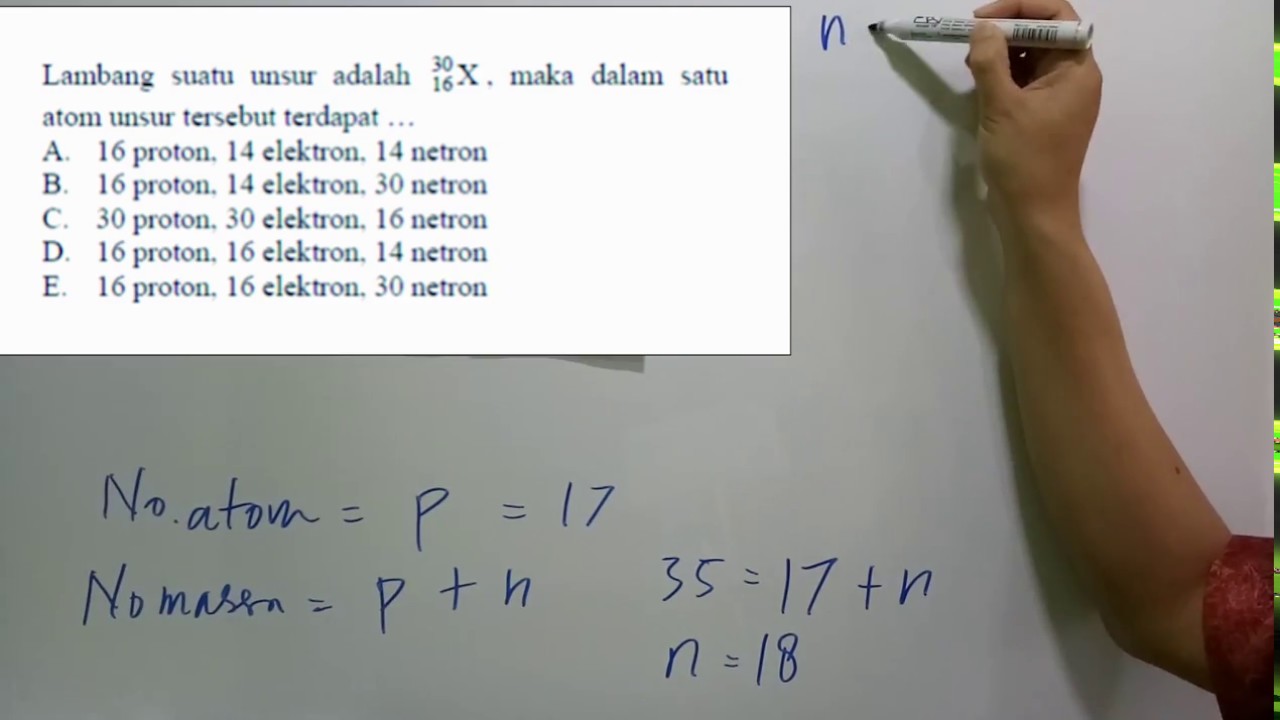 Detail Contoh Soal Atom Nomer 2