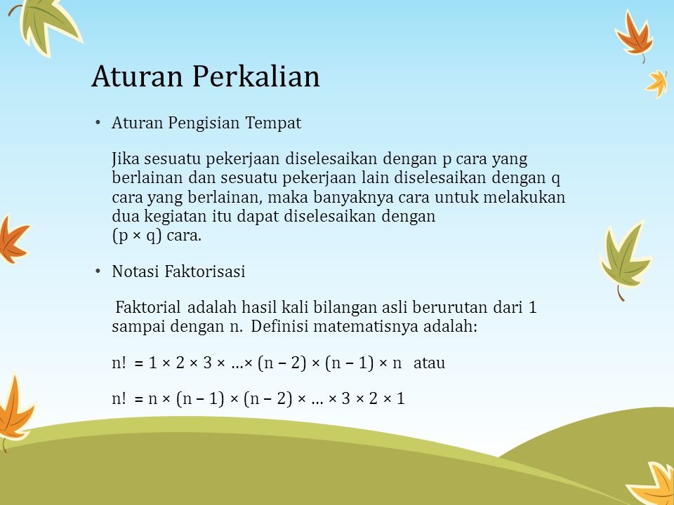 Detail Contoh Soal Aturan Penjumlahan Nomer 23