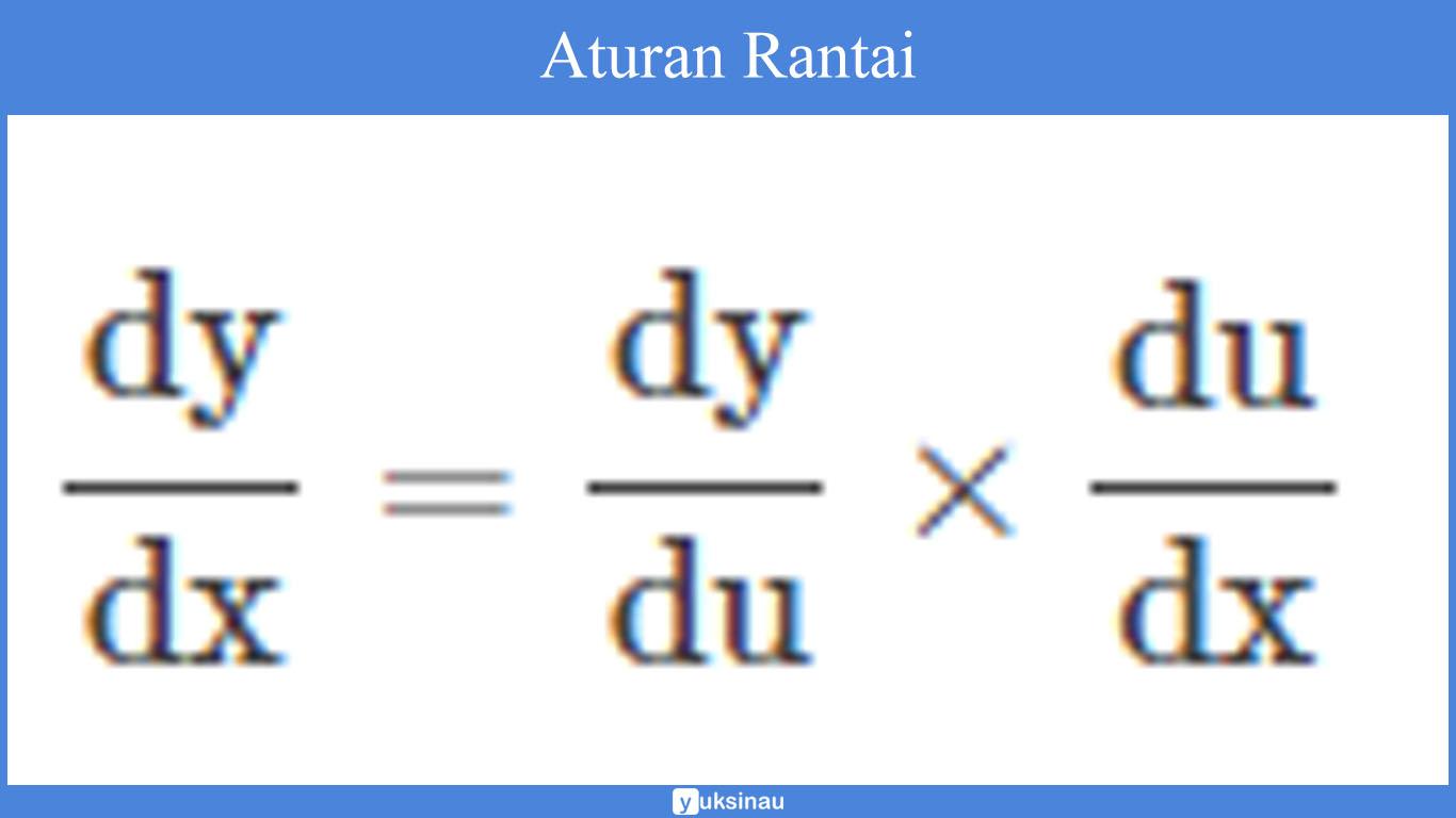 Detail Contoh Soal Aturan Rantai Nomer 38