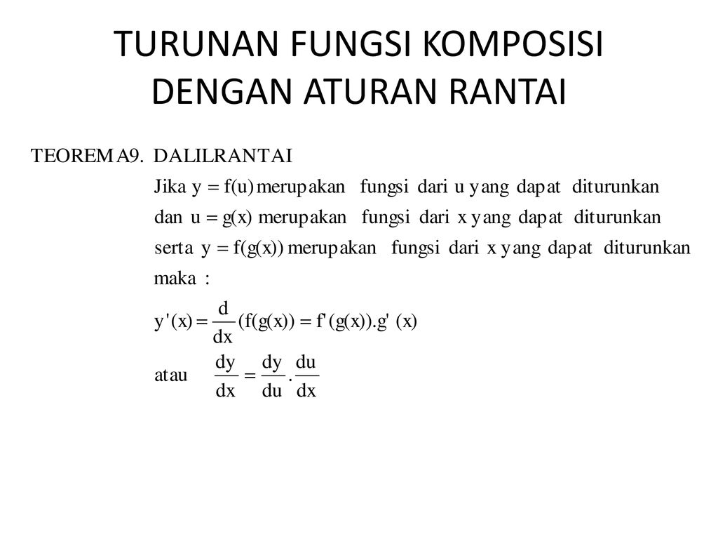 Detail Contoh Soal Aturan Rantai Nomer 41