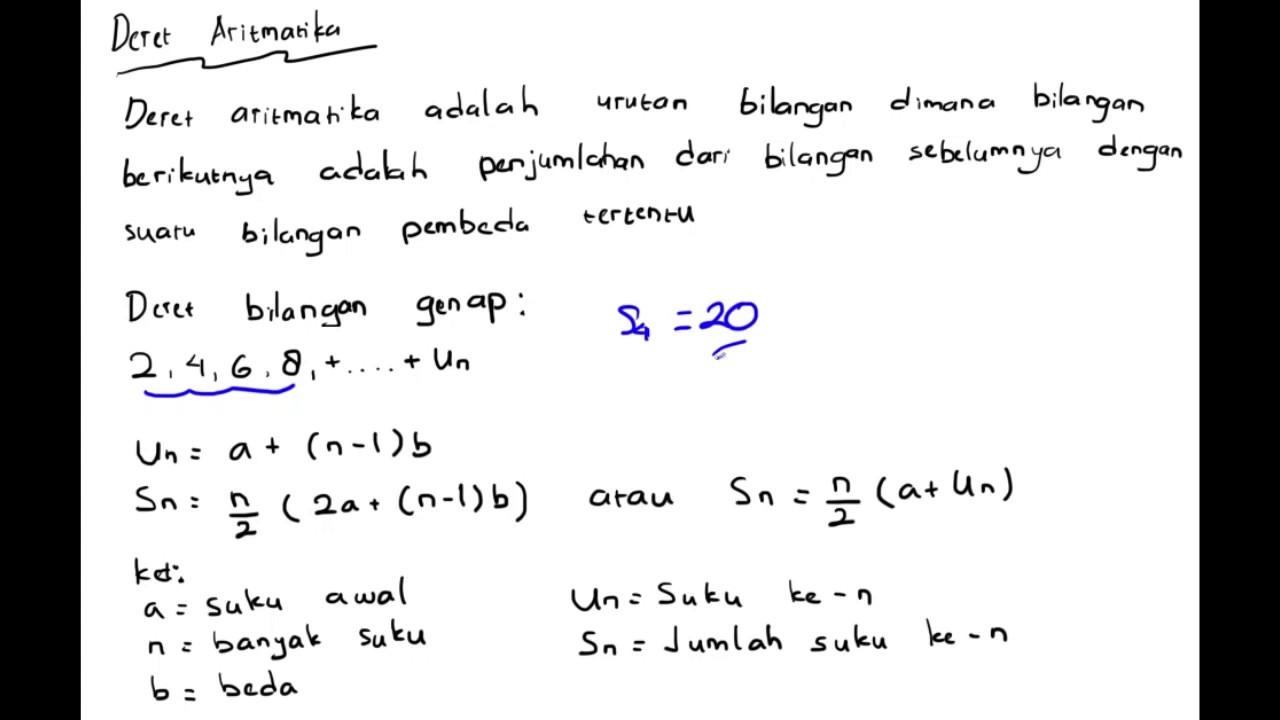 Detail Contoh Soal Baris Dan Deret Nomer 11