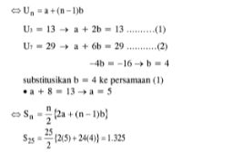 Detail Contoh Soal Baris Dan Deret Nomer 8