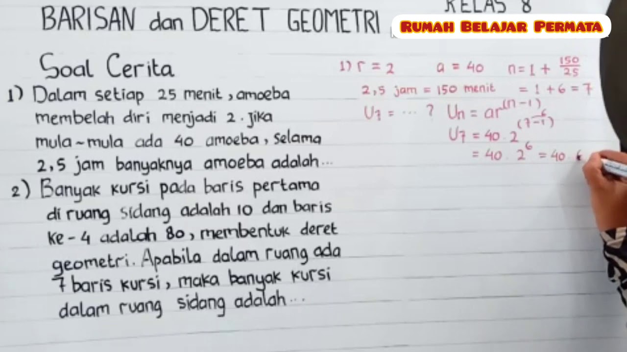 Detail Contoh Soal Barisan Dan Deret Kelas 11 Nomer 57