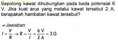 Detail Contoh Soal Beda Potensial Nomer 30